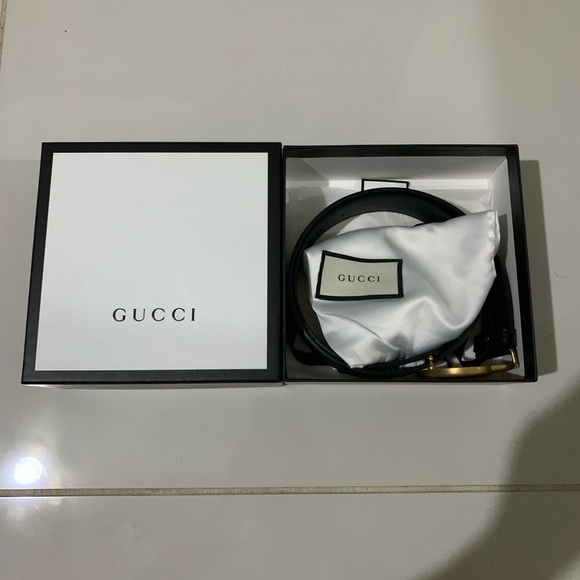 Brand new never worn gucci belt size 32 with authenticity tags and number code - Picture 4 of 9